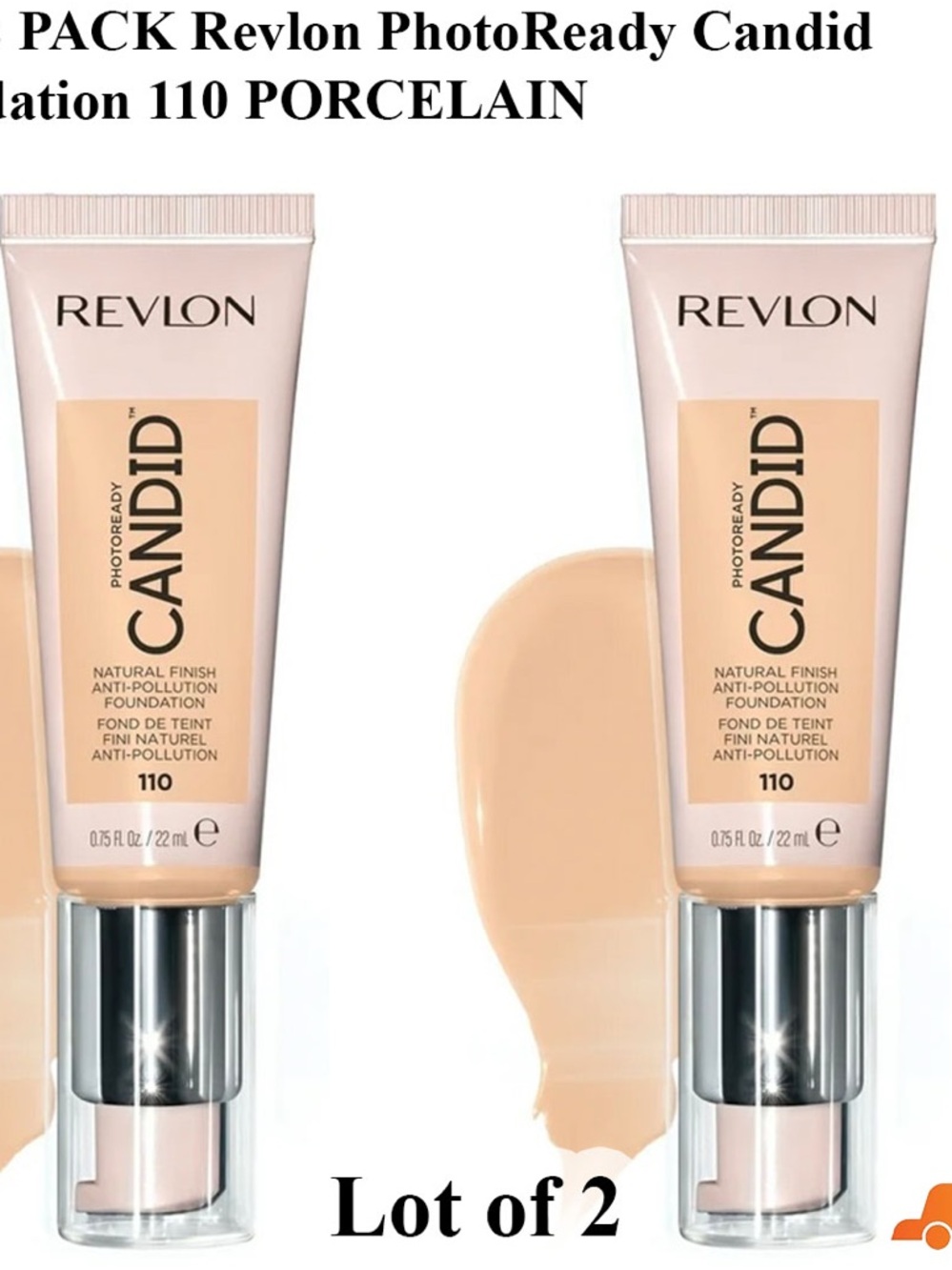 Revlon Candid Porcelain Liquid Foundation - 110 Porcelain